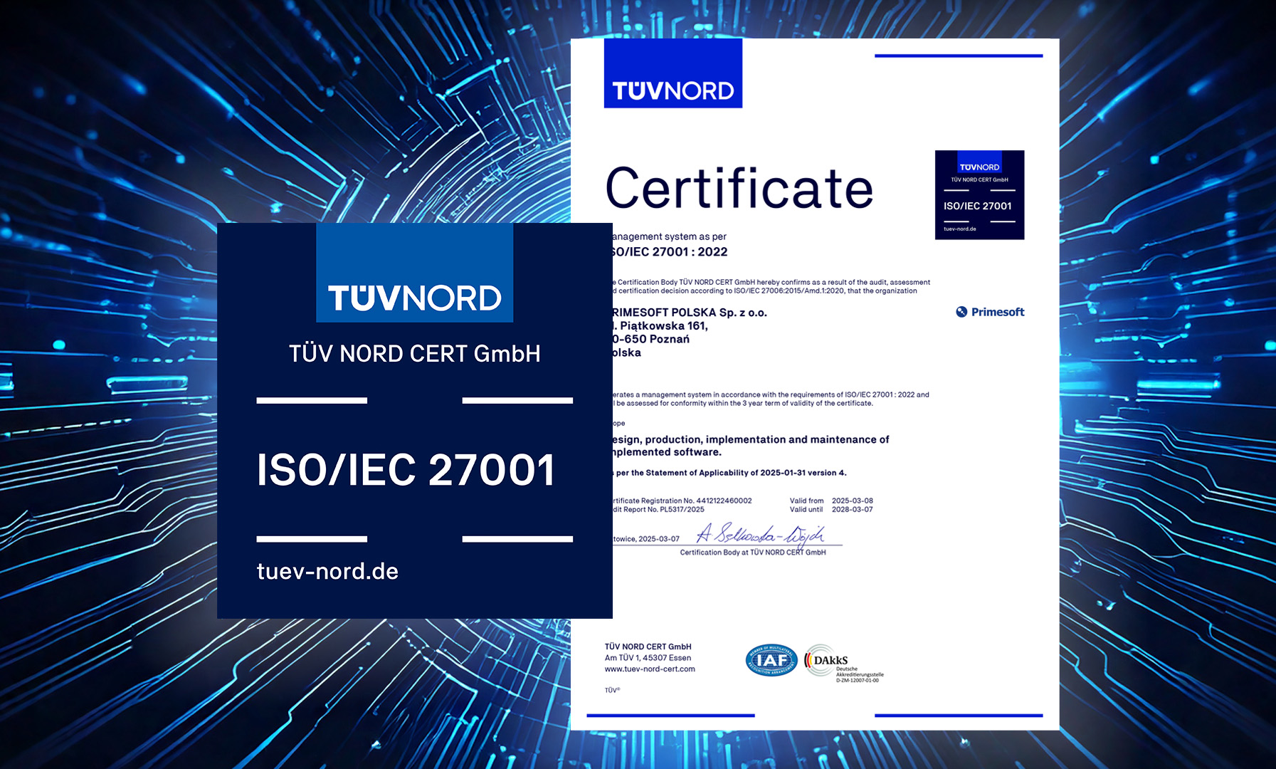 Highest Security Standards Confirmed 3 Highest Security Standards Confirmed