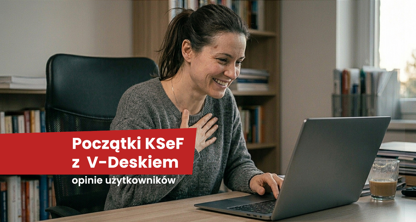 Początki obowiązkowego KSeF wg użytkowników V-Deska