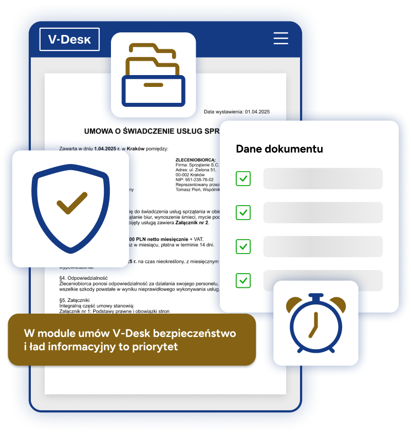 Umowy i archiwizacja 34 Umowy bezpieczenstwo