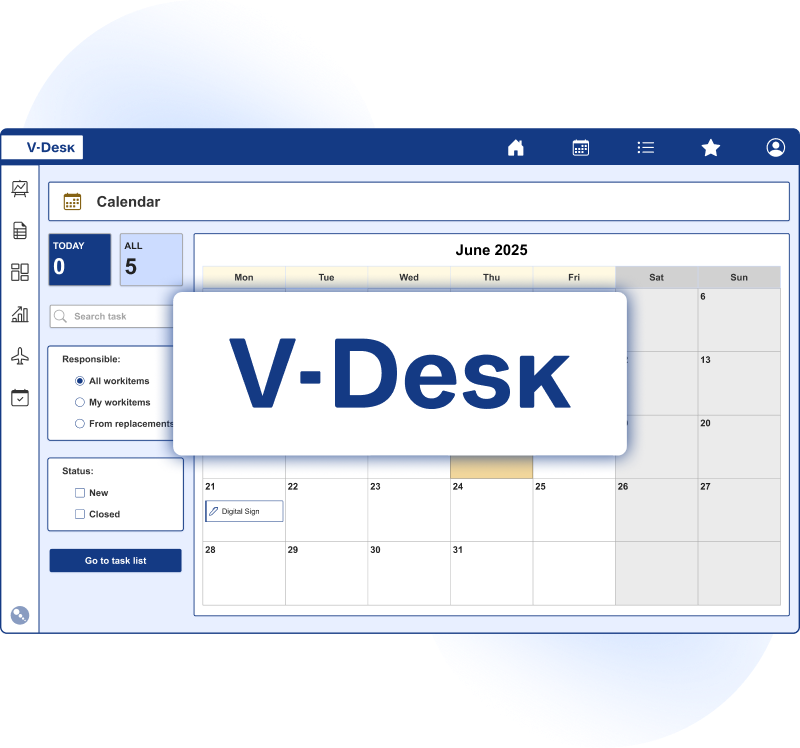 V-Desk system – dedicated implementations tailored to enterprise needs